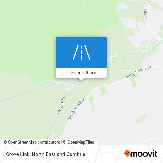 Grove Link map