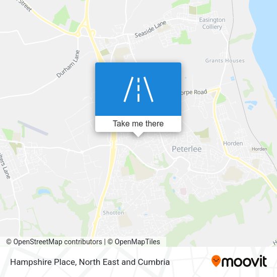 Hampshire Place map