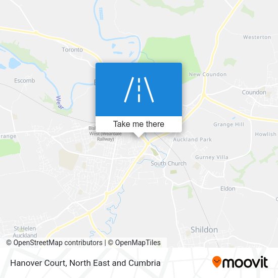 Hanover Court map