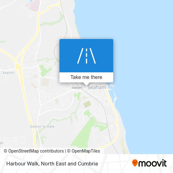 Harbour Walk map