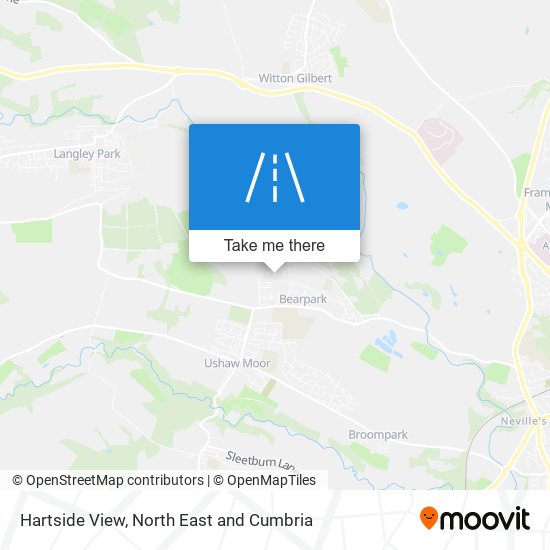 Hartside View map