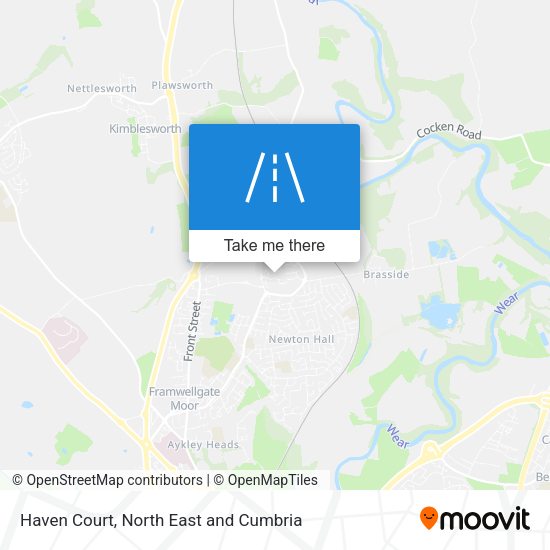 Haven Court map