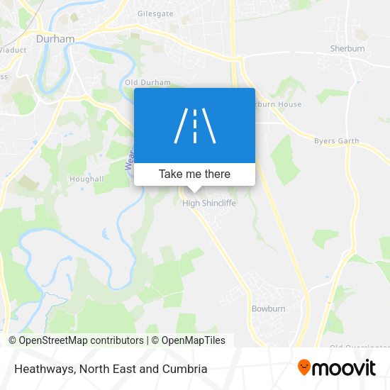 Heathways map