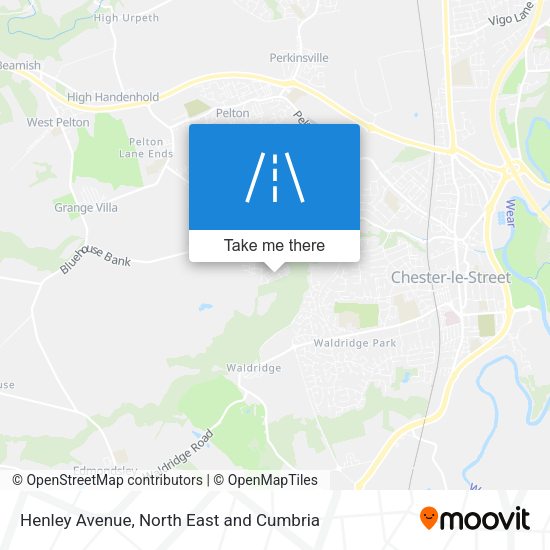 Henley Avenue map