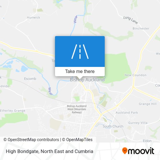 High Bondgate map