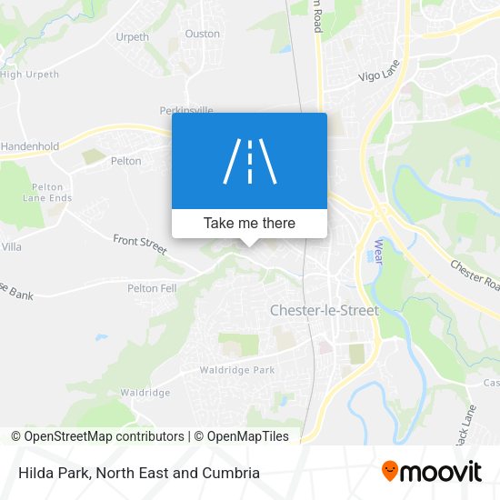Hilda Park map