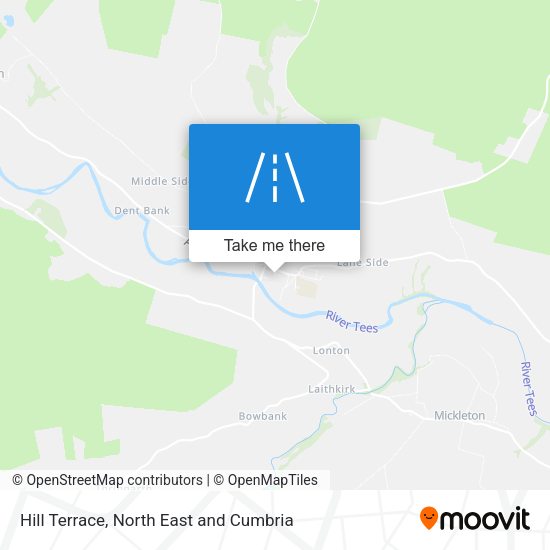 Hill Terrace map