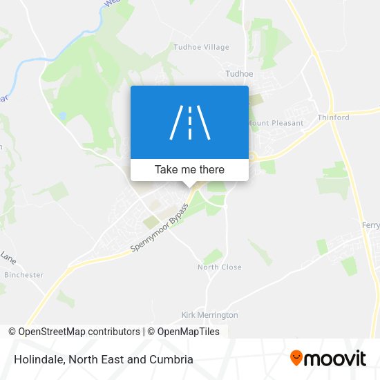 Holindale map