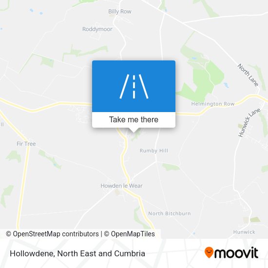 Hollowdene map