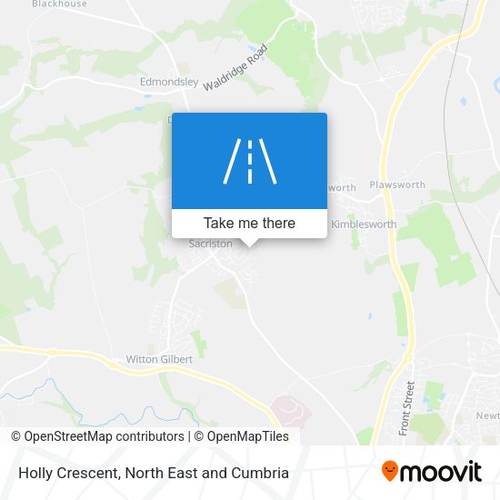 Holly Crescent map
