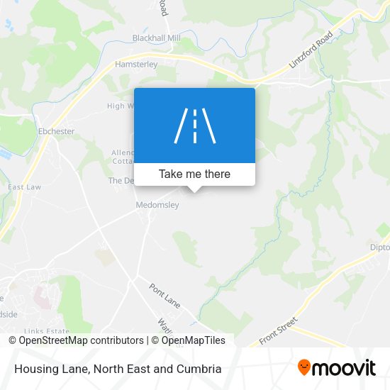 Housing Lane map