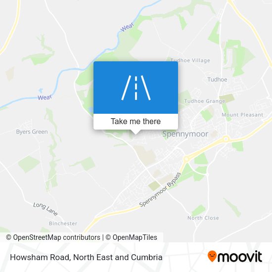 Howsham Road map