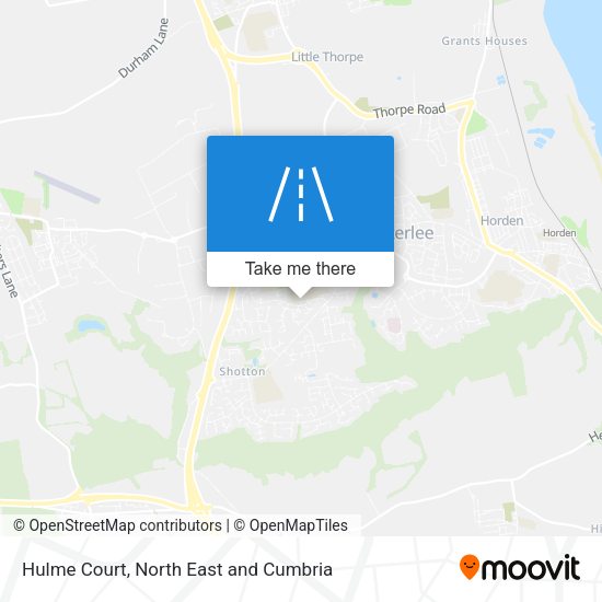 Hulme Court map