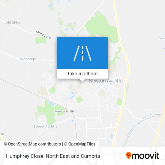 Humphrey Close map
