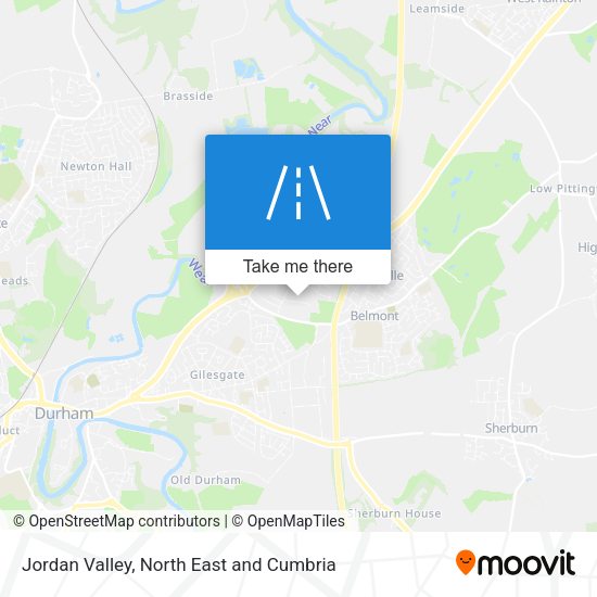 Jordan Valley map
