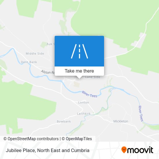 Jubilee Place map