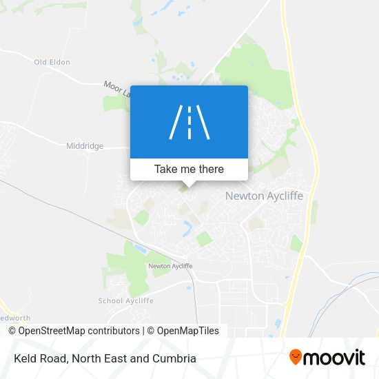 Keld Road map