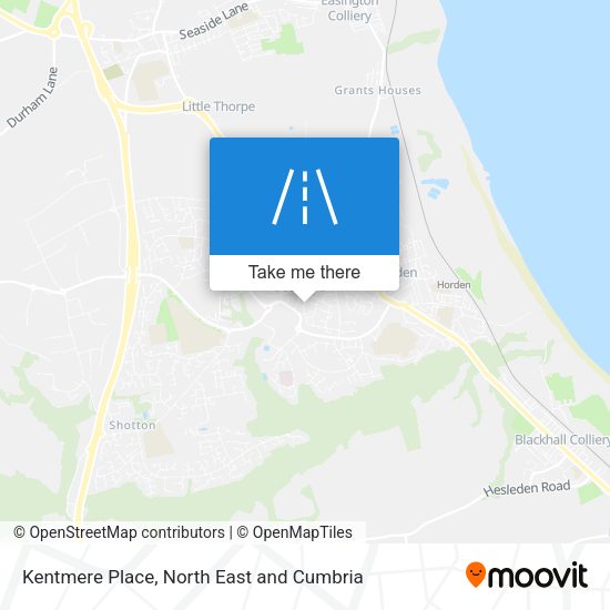 Kentmere Place map
