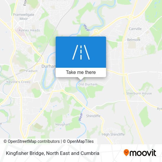 Kingfisher Bridge map