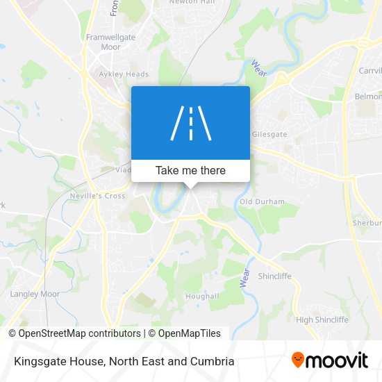 Kingsgate House map