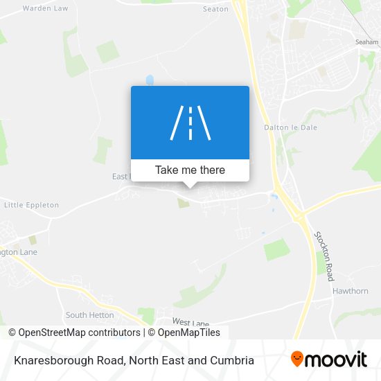 Knaresborough Road map