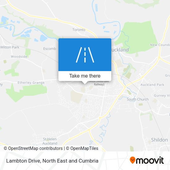 Lambton Drive map