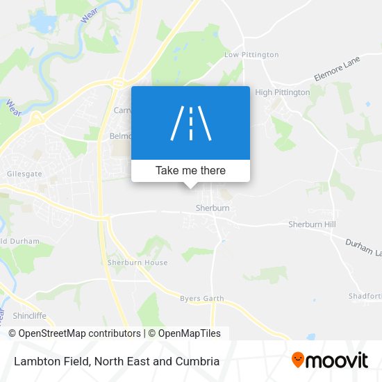Lambton Field map