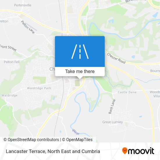Lancaster Terrace map