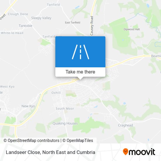 Landseer Close map