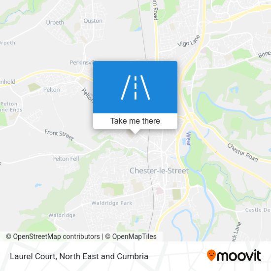 Laurel Court map