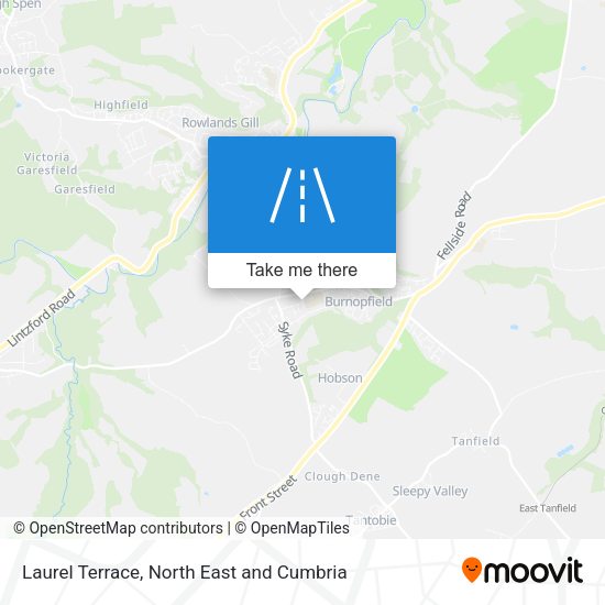 Laurel Terrace map