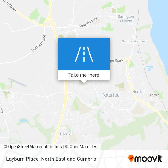 Layburn Place map