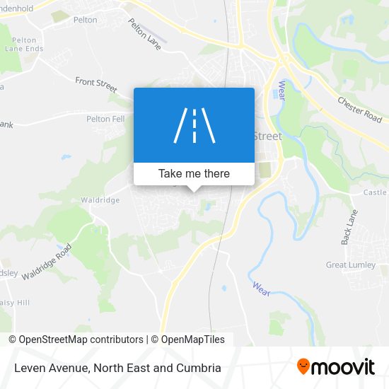 Leven Avenue map