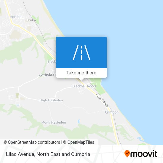 Lilac Avenue map