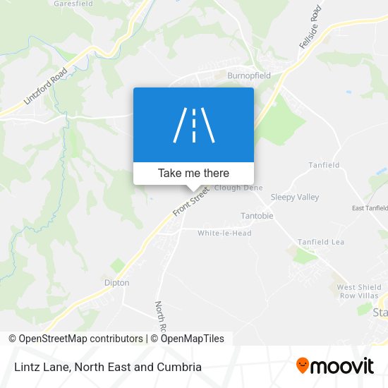 Lintz Lane map