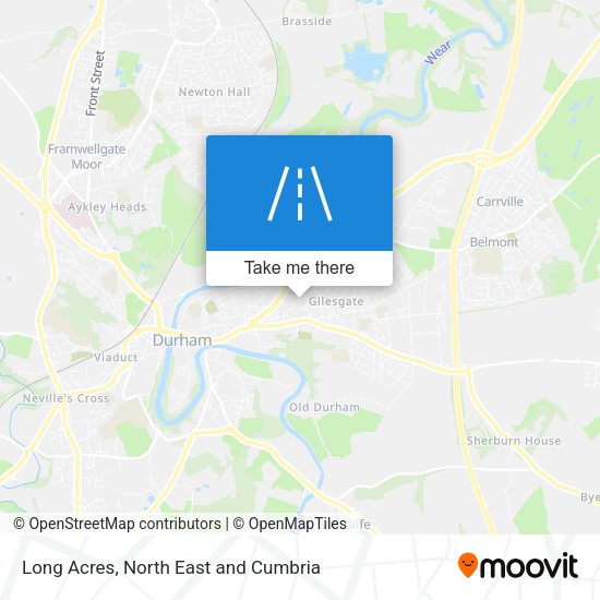 Long Acres map