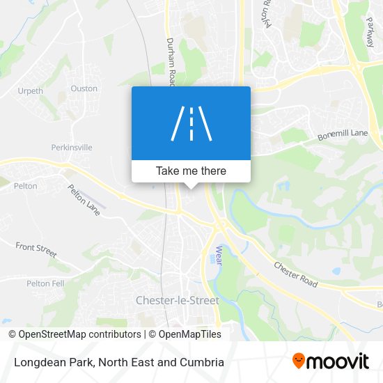 Longdean Park map
