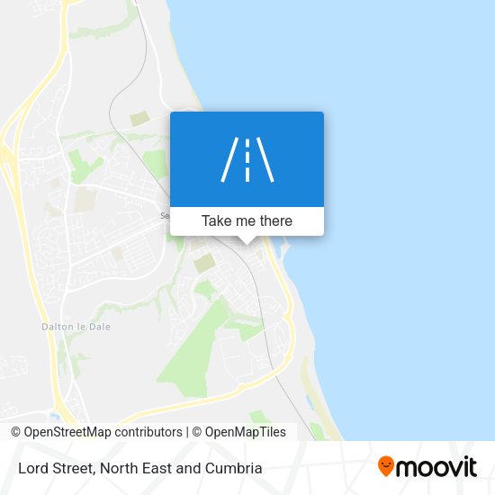 Lord Street map