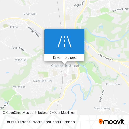 Louise Terrace map