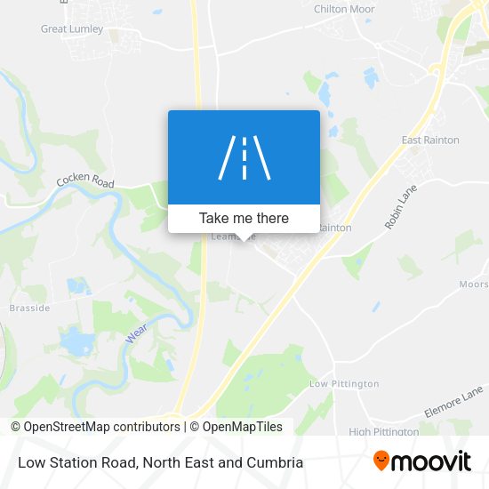 Low Station Road map