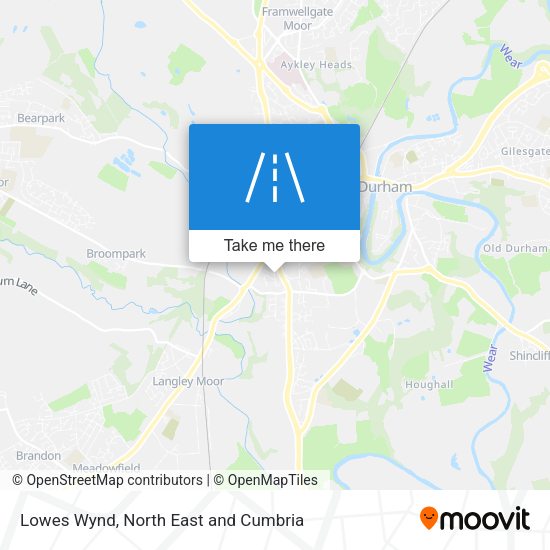 Lowes Wynd map