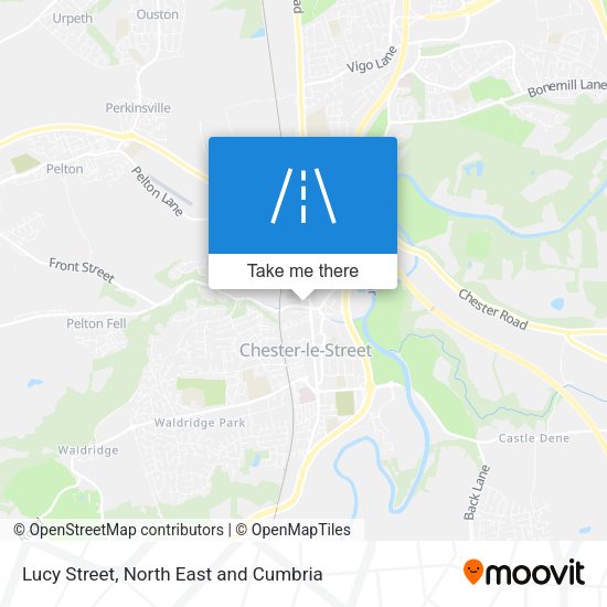 Lucy Street map