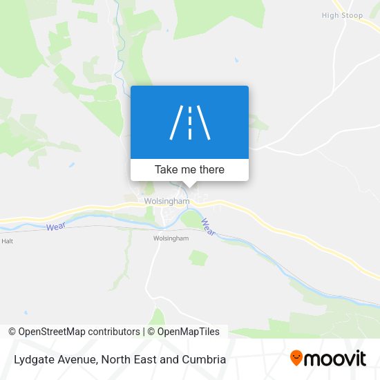 Lydgate Avenue map