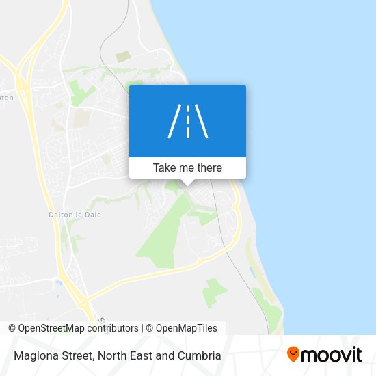 Maglona Street map