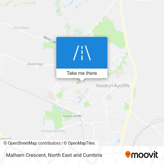 Malham Crescent map