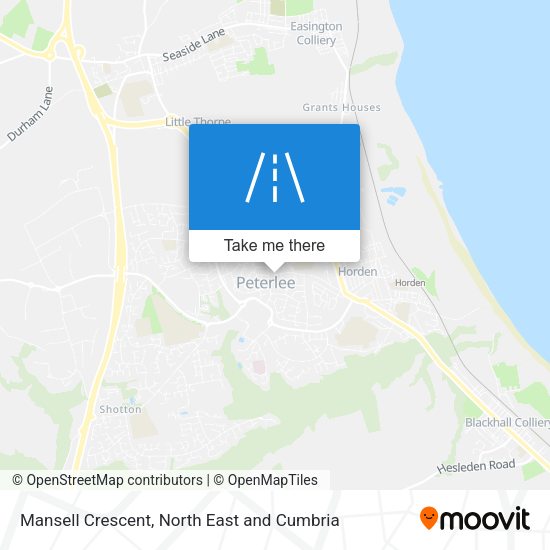 Mansell Crescent map