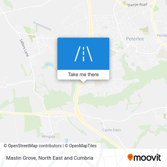 Maslin Grove map