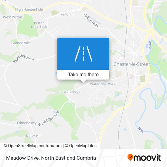 Meadow Drive map