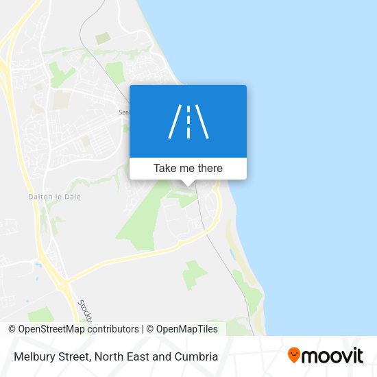 Melbury Street map