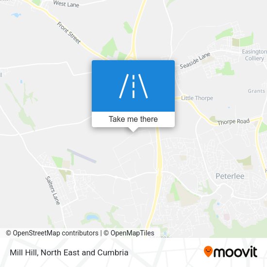 Mill Hill map